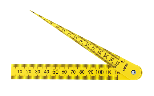 Plastic Taper Gauge and Plastic Ruler Set