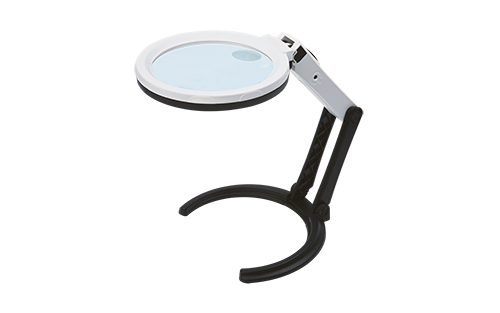 Three Ways Magnifier With Illumination