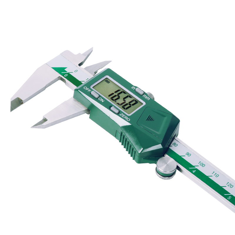 Digital Calipers With Round Depth Bar