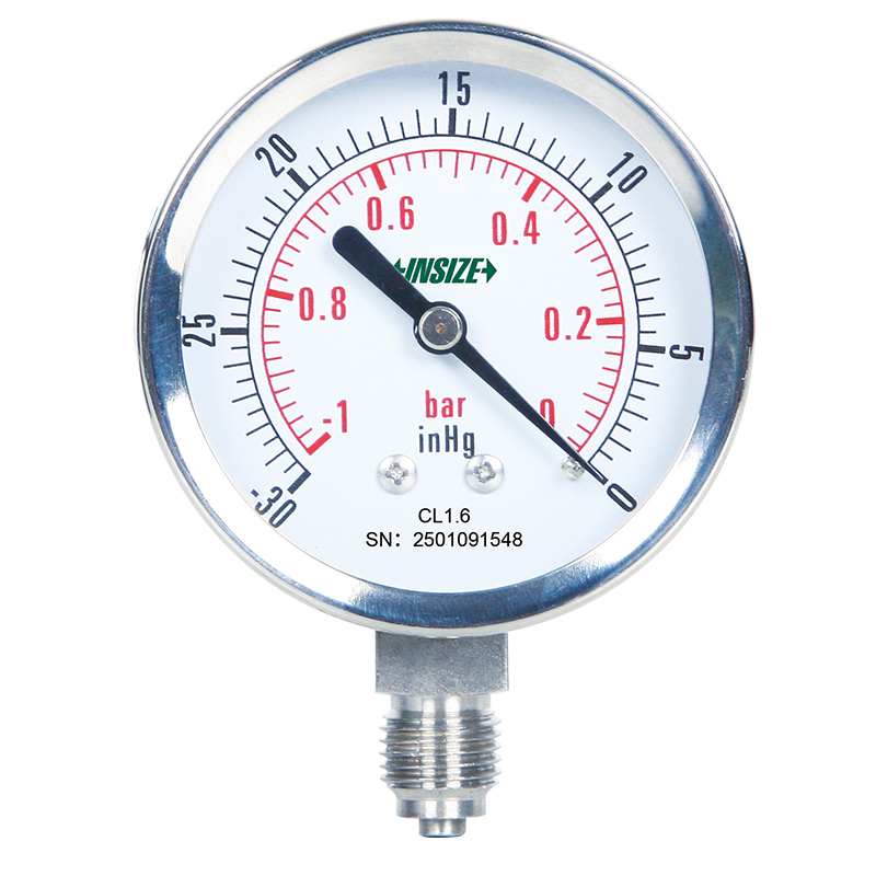 Bourdon Tube Pressure Gauges (Dry)
