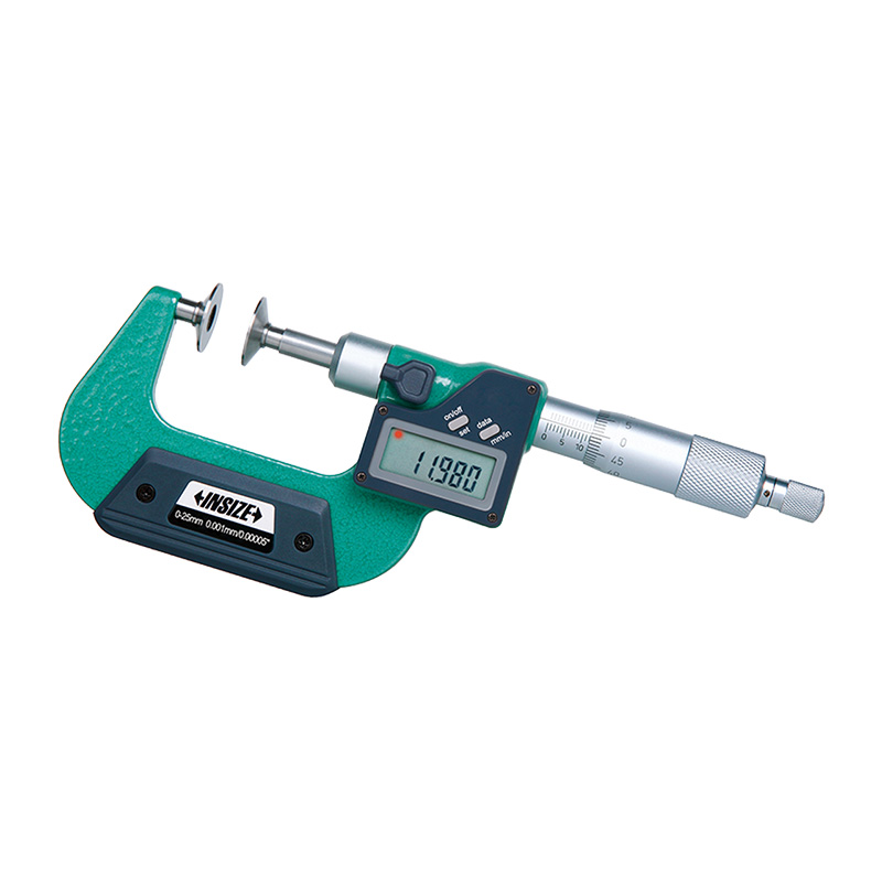 Digital Non-Rotating Spindle Disk Micrometers